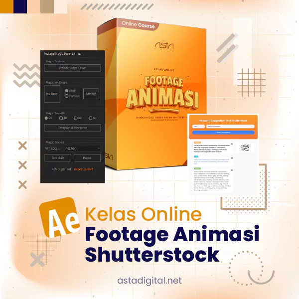 Kelas Footage Animasi Shutterstock